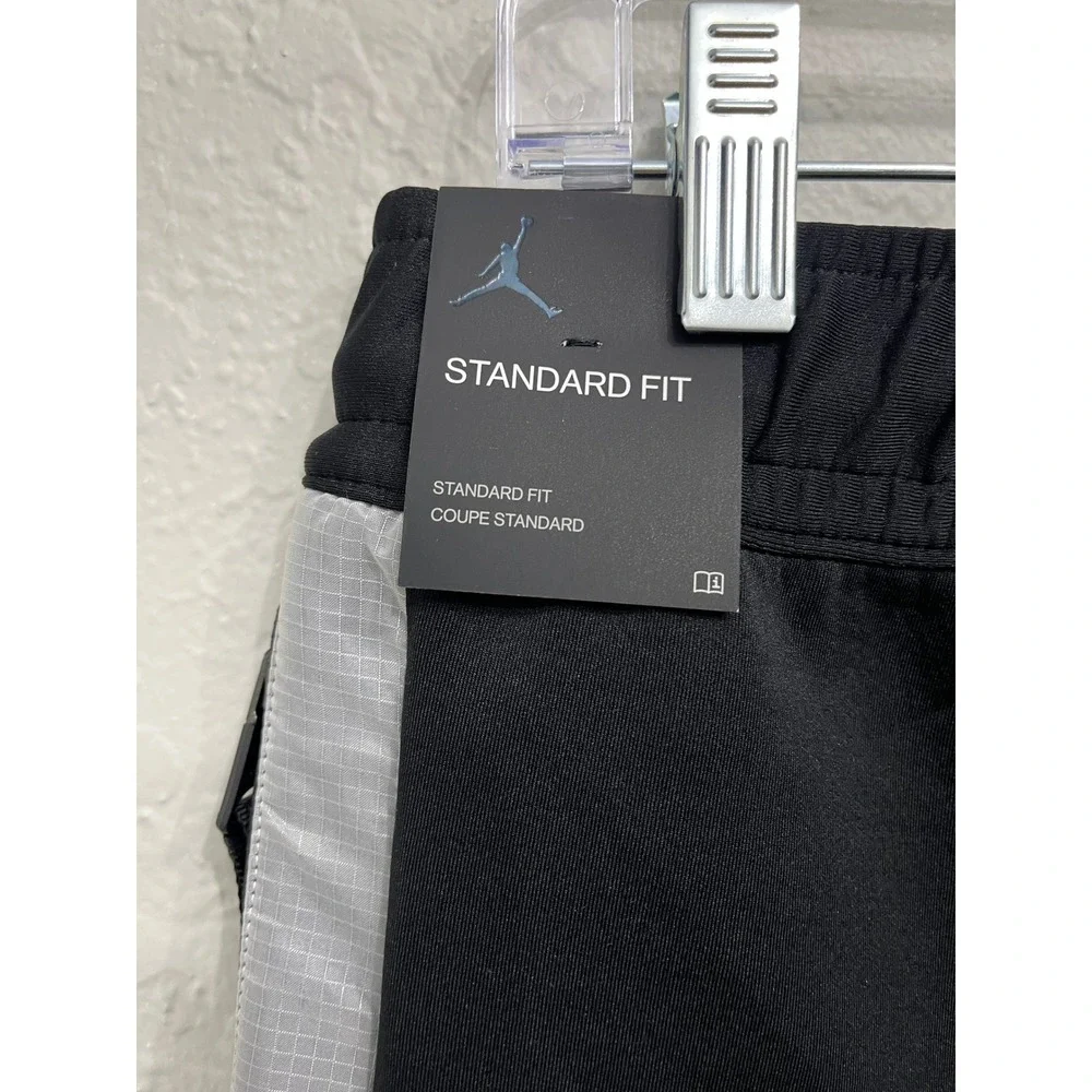 NWT Jordan Air Anti Gravity Dri-Fit Black Tech Jogger Sweats Men's Large